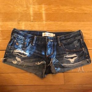 Abercrombie jean shorts